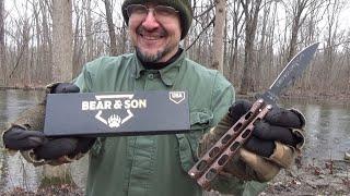 Bear & Son 30th Anniversary Butterfly Knife ($45) A Budget US Balisong