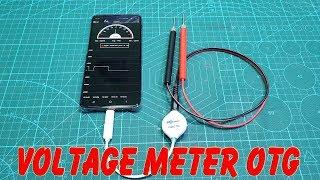 Test Voltage Meter OTG Interface Android Phone