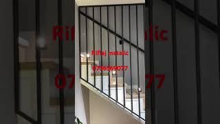 Balustrada metalică tip riflaj!