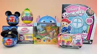 Unboxing Disney Doorables Micro Motion Capsules & Squish Alots