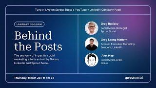 Behind the Post: A Roundtable Event hosted by Sprout Social