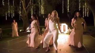 Bride and Bridesmaids Slay Beyonce Dance Medley at Wedding Reception