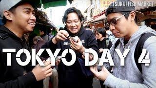 HALAL TOKYO VLOG 2018 | DAY 4 | TSUKIJI MARKET & SAMURAI MUSEUM