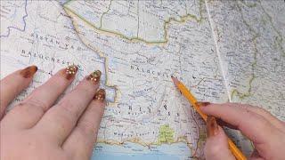 ASMR ~ Balochistan, Pakistan History & Geography ~ Soft Spoken Map Tracing Google Earth