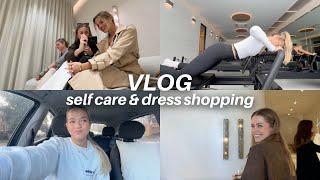 VLOG | mental health update + wedding dress shopping for Ella!