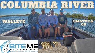 Columbia River Walleye with Bite Me Northwest Adventures