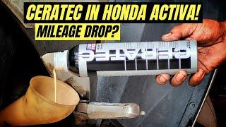 LIQUIMOLY CERATEC IN HONDA ACTIVA BIKE, MOTUL ADDINOL MAK ENGINE OIL BEST OIL ADDITIVE