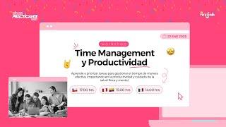 Charla Time Management y Productividad