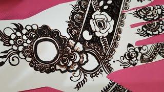 Latest Beautiful Simple & Easy Mehndi Design - Mehndi Art by Hamna