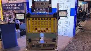 DMC at the 2024 Rockwell Automation Fair with our Drop Bot Demonstration