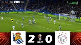 Real Sociedad vs. Ajax [2-0] | UEFA Europa League 2024/25 | Match Highlights!