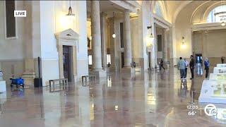 First visitors begin public tours at Michigan Central Station