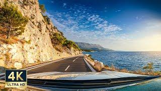 Croatia's Adriatic Coastal Highway 4K Driving Tour to Karlobag