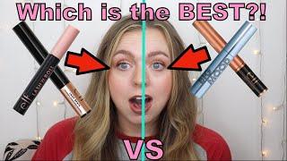 Which Is The Best e.l.f. Mascara?! | Battle Of The Mascaras!