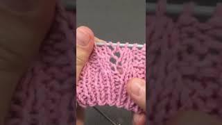 Easy beatiful knitting pattern narrated video on my channel ️Seher’in El İşleri ⬅️#shorts