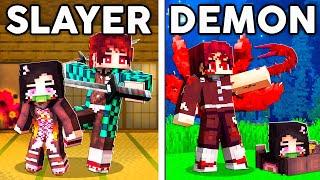I Made 100 Players Simulate a DEMON SLAYER Civilization in MINECRAFT!