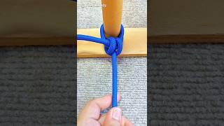 YCB-Knots #196，Double set fixed point locking pile knot.#diy #viral #shorts#绳结#knots