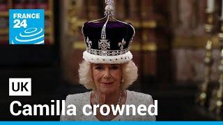 Camilla Parker Bowles crowned Queen during ceremony • FRANCE 24 English