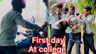 Kaafi time baad college gaya|| Dost ko mazaq mazaq mai bht mara