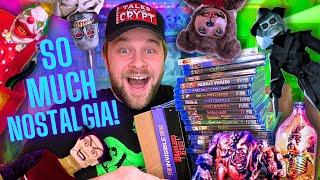 Unboxing 40 Horror Movies from Full Moon Features!