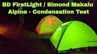 #134 Black Diamond Firstlight Tent - Condensation Test - Whitewater Kayaking/Mountain Biking