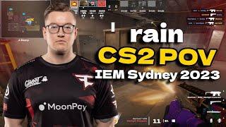 CS2 POV FaZe rain (22/12) vs MOUZ (Vertigo) IEM Sydney 2023 Semi-final