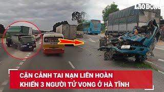 VẤN ĐỀ HÔM NAY: Ám ảnh khoảnh khắc xe tải bị “xé đôi”, tông trực diện xe khác làm 3 người tử nạn