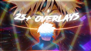 *FREE!* 25+ ANIME EDITS OVERLAY PACK ∞ M1X7_EDITS