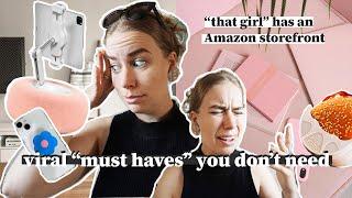 ANTI-HAUL // don't waste your money on these amazon "must haves"