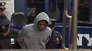 Man charged with attempted murder after pushing man onto subway tracks, police say