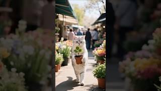 Cute Funny Cat Planting Tree.. #shorts #cat #cats #catlover #plantation
