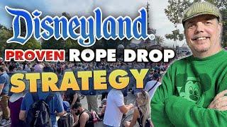 Our Proven Disneyland Rope Drop Strategy to maximize your day