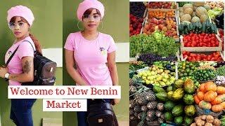 SHOPPING IN NEW BENIN MARKET BENIN CITY EDO STATE  VLOGMAS 1