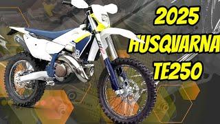 2025 Husqvarna TE250 Detail Looks