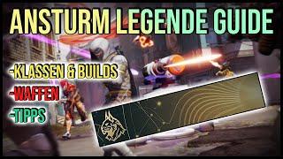 Ansturm Legende Guide // So gehts auf die 50 Wellen zu // Klassen, Builds, Waffen & Tipps