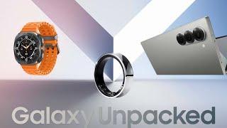 Samsung Galaxy Unpacked News: Galaxy Ring, Galaxy Z Fold 6, Galaxy Watch Ultra and more