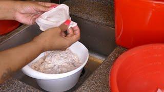 The Easiest Red Bucket of Chitterlings to Clean | Debunking Myths About Chitterlings