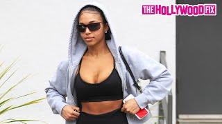 Lori Harvey Keeps Her Bombshell Figure In Shape With A Morning Workout At Forma Pilates In L.A.