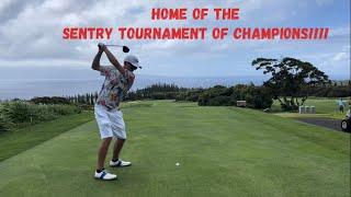 18 Holes At KAPALUA PLANTATION COURSE ( Home Of The Sentry Tournament of Champions!!!)