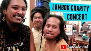 LOMBOK CHARITY CONCERT at MA-KAO BALI with REGGAE MUSICIANS | UYEEE CHANNEL