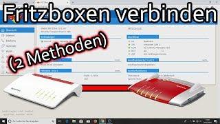 2 Fritzboxen verbinden - vorhandener Zugang über LAN und als IP-Client