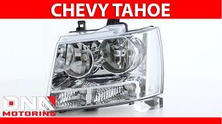 DNA Motoring 07-13 Chevy Tahoe Chrome Clear Headlights