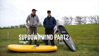 Sup downwind techtalk part2 mit Wingfoil Fehmarn und Gleiten TV