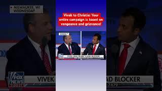 Vivek Ramaswamy DRAGS Chris Christie: You should know better! #shorts