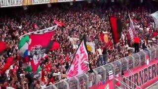 1.FC Nürnberg - Borussia Dortmund, Torjubel Nürnberg Fans (2012)