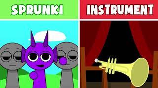 Incredibox: Sprunki But Instruments Vs. Sprunki | Normal and Horror Version (New Mod)