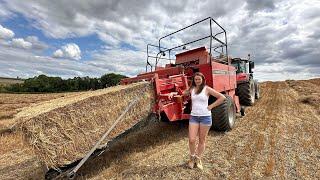 The big square baler how does it work ?