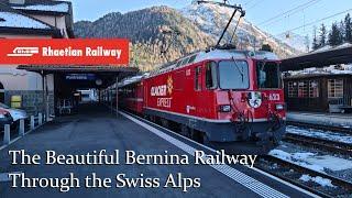 The STUNNING Bernina Railway | Tirano to Chur - TRIP REPORT