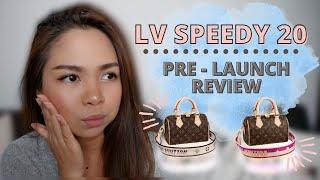 MY INSTAGRAM BLEW UP WHEN I POSTED THIS! | LV SPEEDY 20 PRE-LAUNCH REVIEW