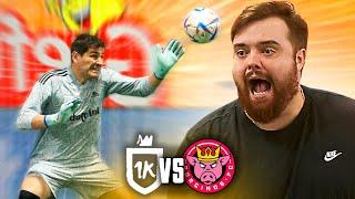 LE TIRO UN PENALTI A CASILLAS | PORCINOS VS 1K